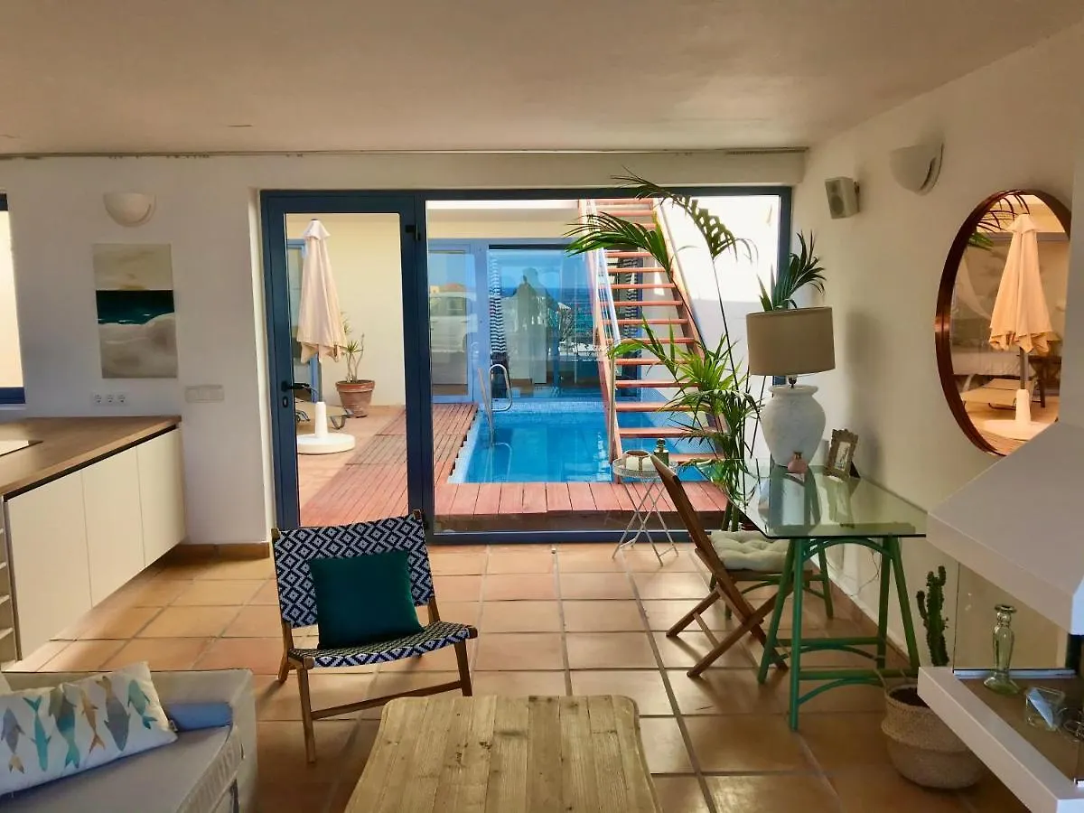 Apartment Villa Minea Piscina Privada Vistas Al Mar Costa Calma